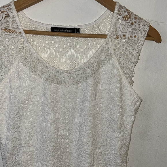 Women’s, youarenotalone white dress - Picture 2 of 11